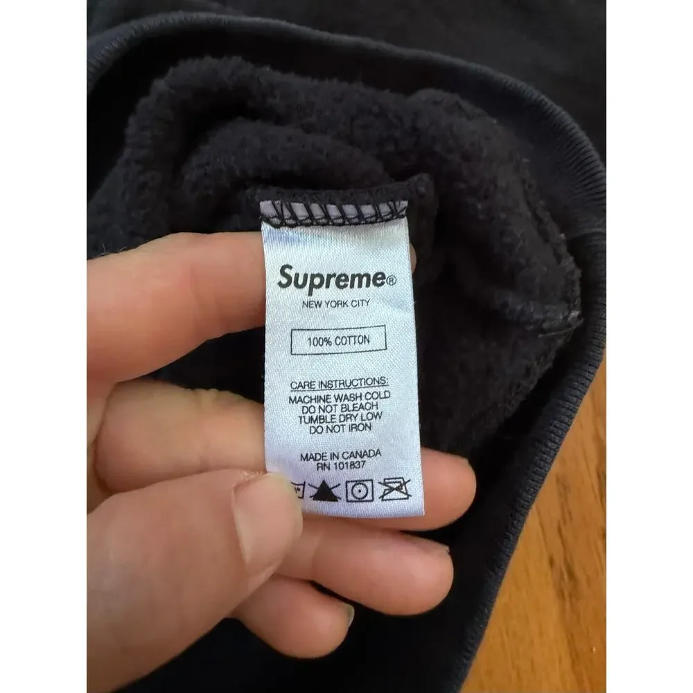 Supreme Crew Neck Cotton Sweatshirt